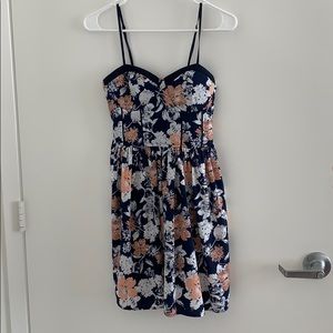 Fit and flare mini dress